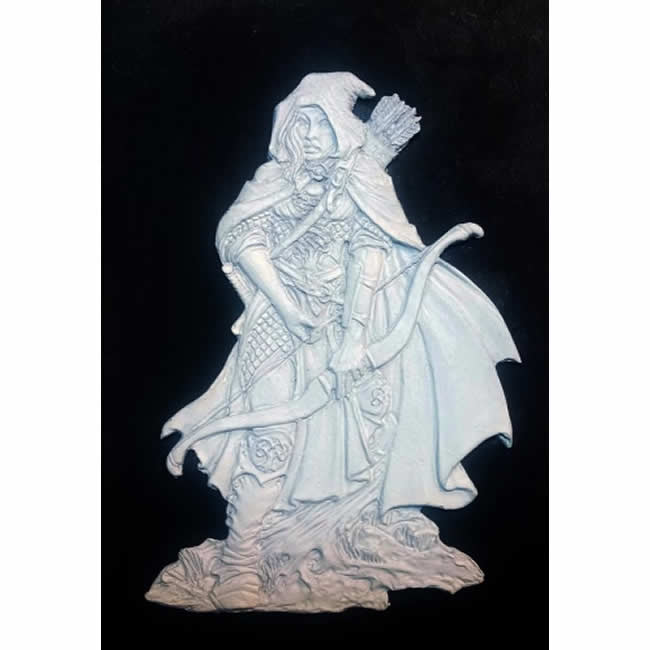 RPR01448 Elf Ranger Flat Miniature 54mm Special Edition Reaper Miniatures 3rd Image