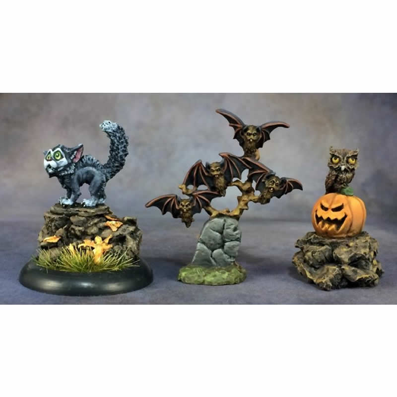 RPR01548 Familiar Pack No 1 Bonesylvanian Miniature Figure Special Edition Unpainted Main Image