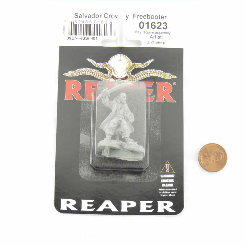 RPR01623 Salvador Crowley Freebooter (resin) Miniature 25mm Heroic Scale Special Edition 2nd Image