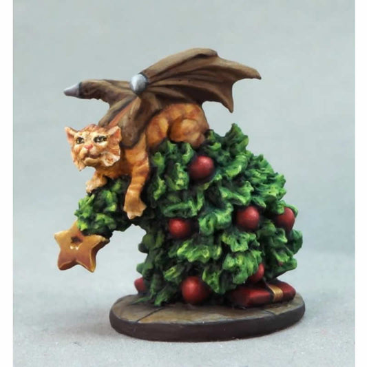 RPR01640 2019 Cat Dragon In Tree Miniature 25mm Heroic Scale Figure Main Image