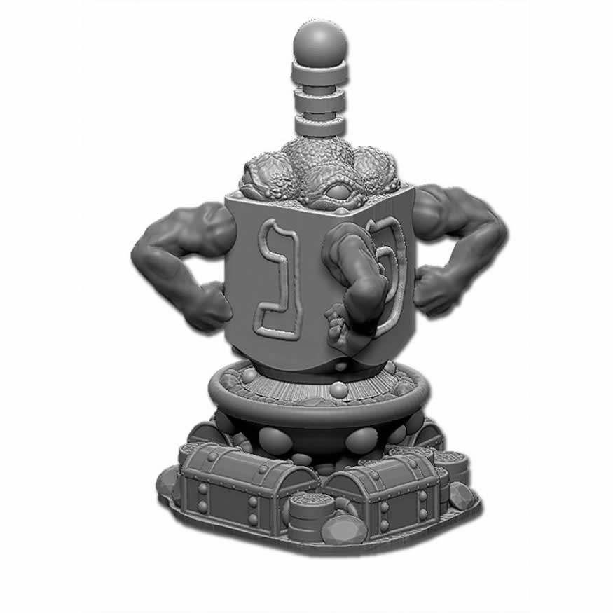 RPR01645 Dreidel Golem Miniature 25mm Heroic Scale Special Edition Main Image