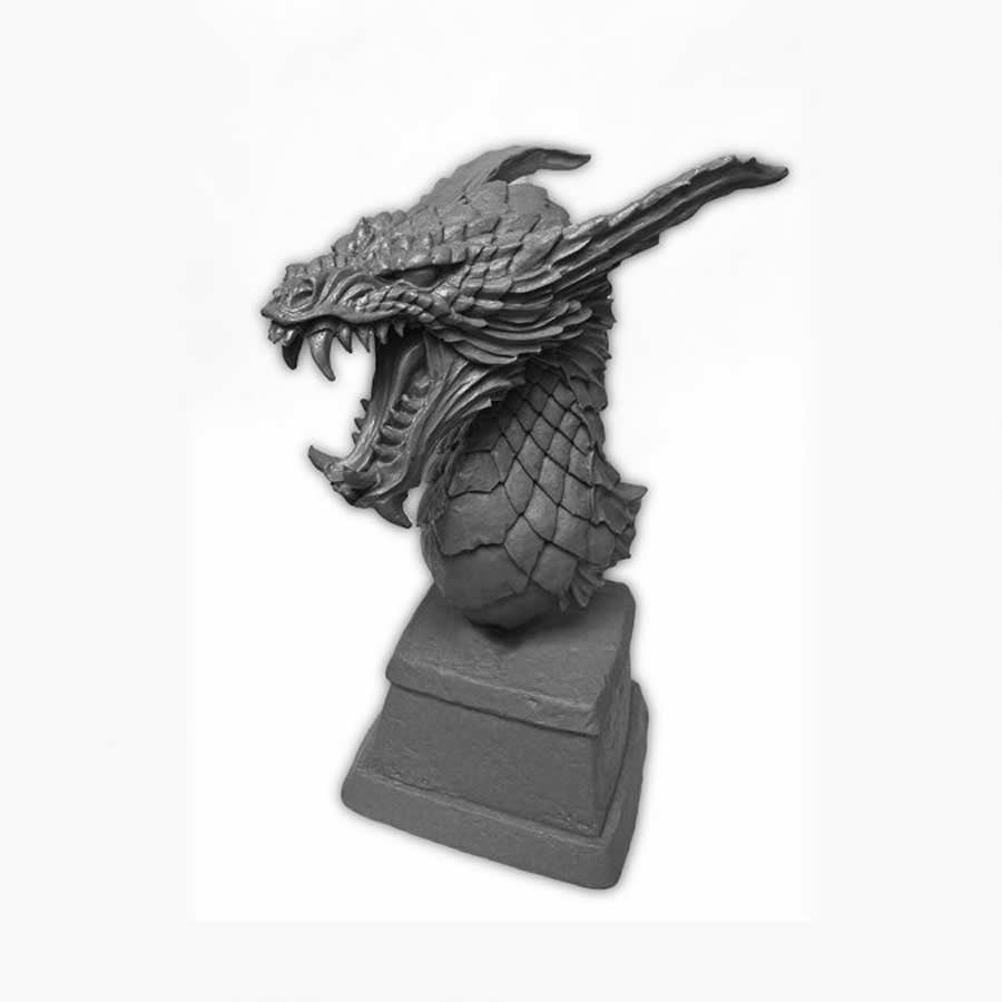 RPR01676A Ranciziz The Ravager Resin Dragon Bust Miniature Figurine 25mm Heroic Scale Reaper Miniatures