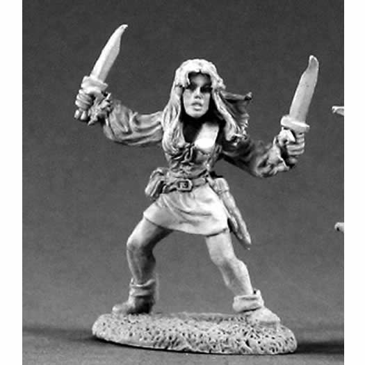 RPR02031 Michelle Dancing Blade Miniature 25mm Heroic Scale 3rd Image