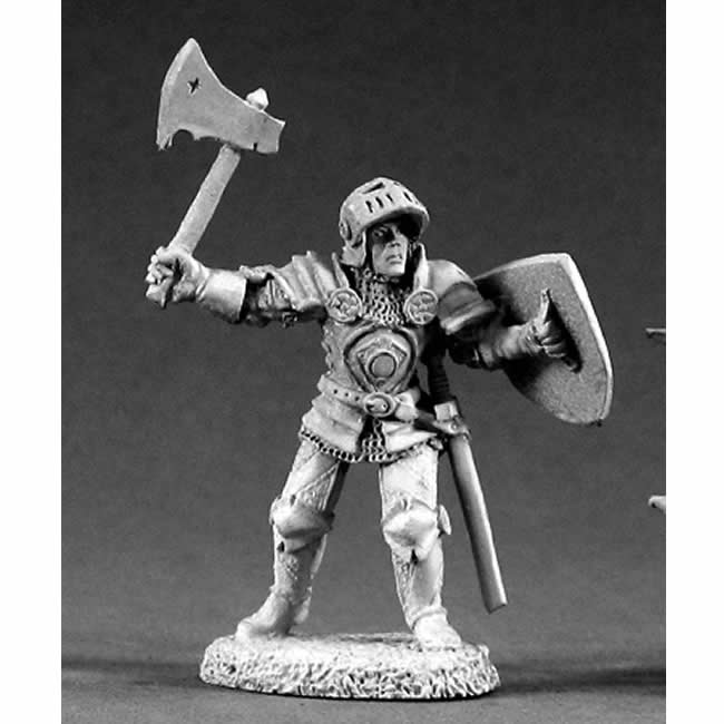 RPR02033 Sir Falkirk Nobleheart Fighter Miniature 25mm Heroic Scale 3rd Image
