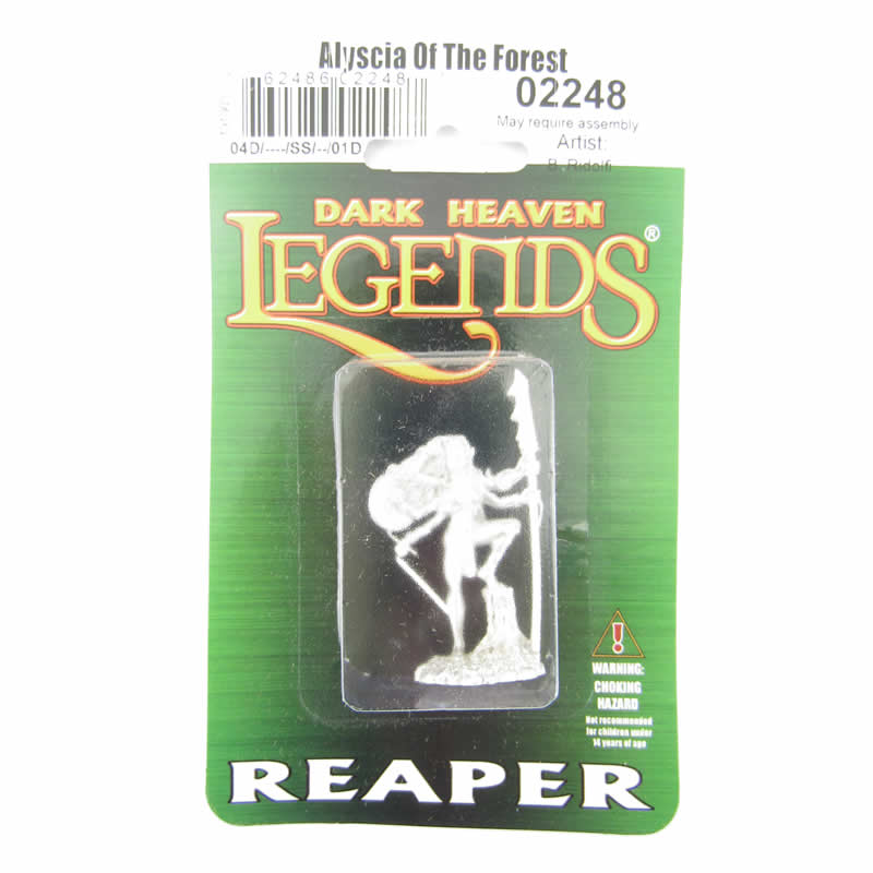 RPR02248 Alyscia Of The Forest Miniature 25mm Heroic Scale Dark Heaven 2nd Image