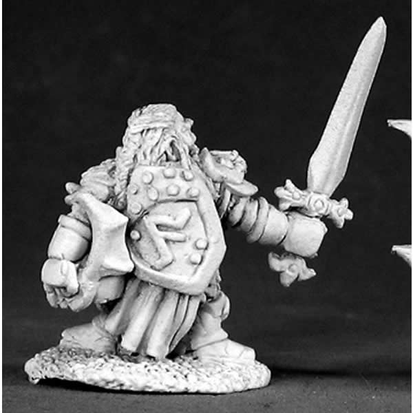 RPR02503 Norrin Silverbeard Fighter Miniature 25mm Heroic Scale 3rd Image