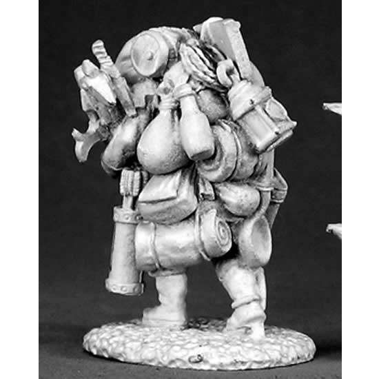 RPR02572 Overladen Henchman Miniature 25mm Heroic Scale Dark Heaven 4th Image