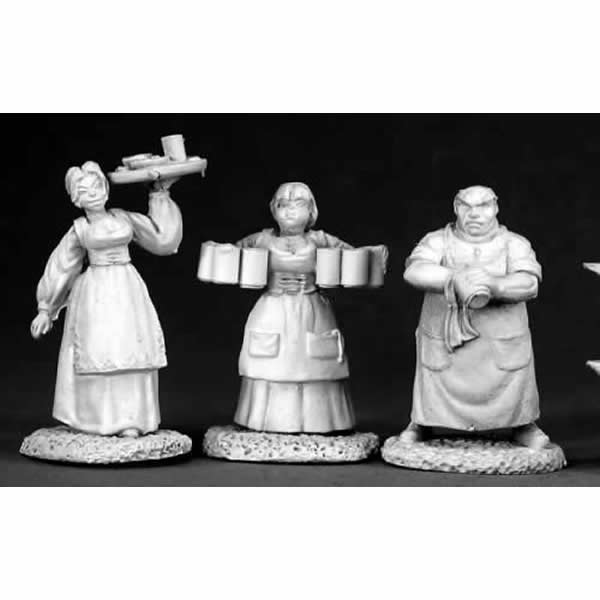 RPR02583 Townsfolk I Miniature 25mm Heroic Scale Dark Heaven Legends Main Image