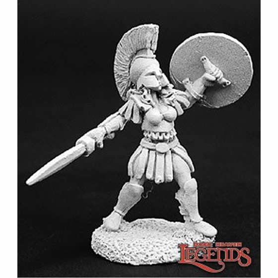 RPR02738 Helena Female Gladiator Miniature 25mm Heroic Scale Dark Heaven Legends Main Image