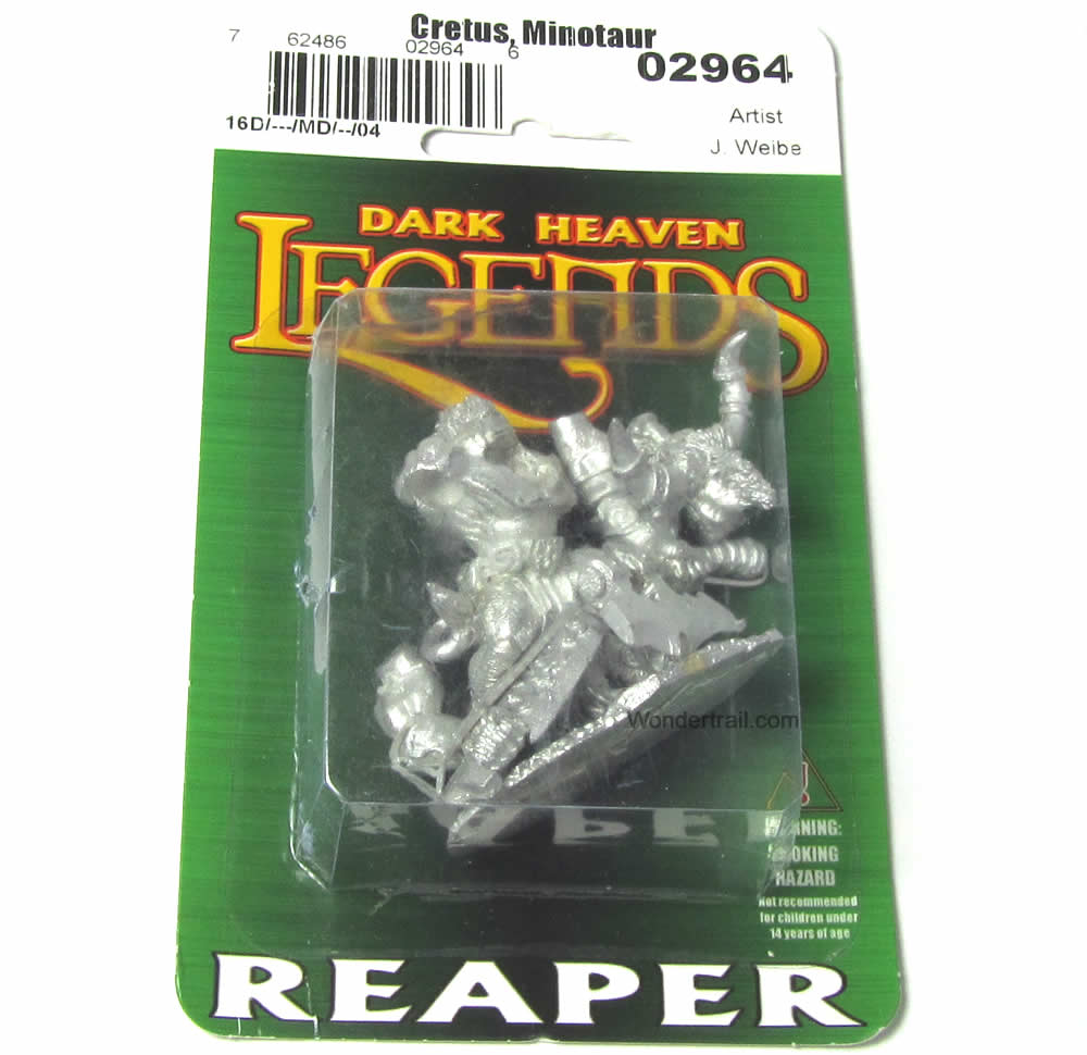 RPR02964 Cretus Minotaur Miniature 25mm Heroic Scale Dark Heaven Legends 2nd Image