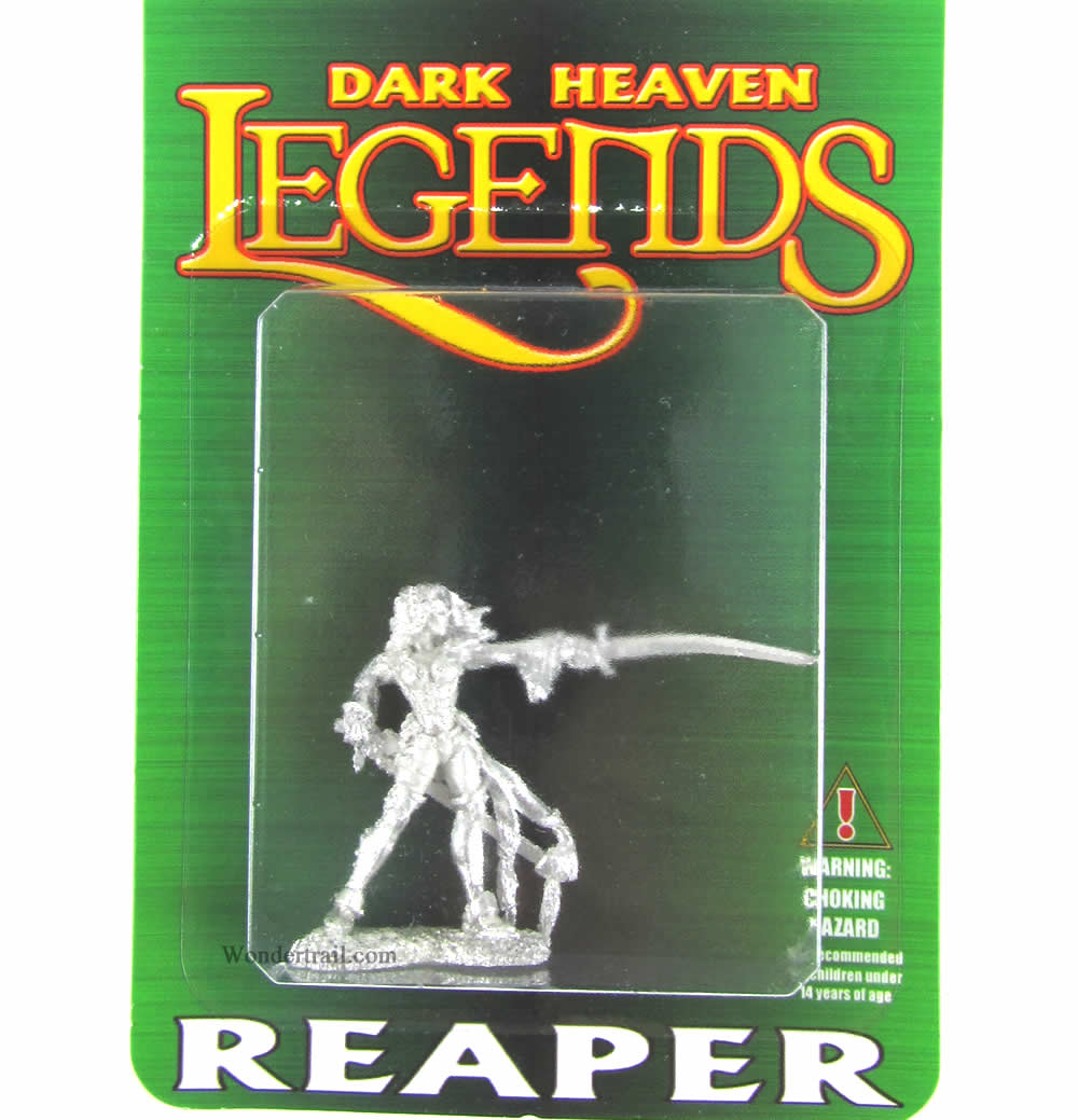 RPR02981 Lonnia Female Duelist Miniature 25mm Heroic Scale Dark Heaven Legends 2nd Image
