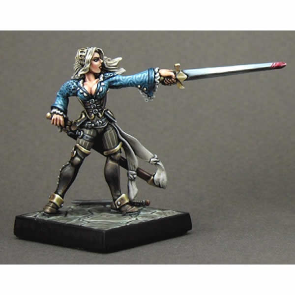RPR02981 Lonnia Female Duelist Miniature 25mm Heroic Scale Dark Heaven Legends 3rd Image