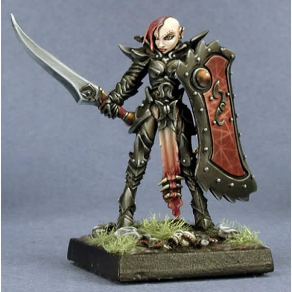 RPR02982 Casiatta Female Anti-Paladin Miniature 25mm Heroic Scale Dark Heaven Legends 3rd Image