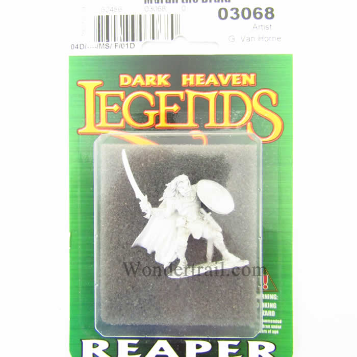 RPR03068 Maran The Druid Miniature 25mm Heroic Scale Dark Heaven 2nd Image