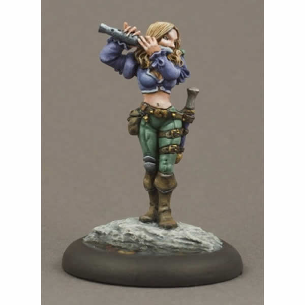 RPR03080 Anwyn Female Bard Miniature 25mm Heroic Scale Dark Heaven 3rd Image