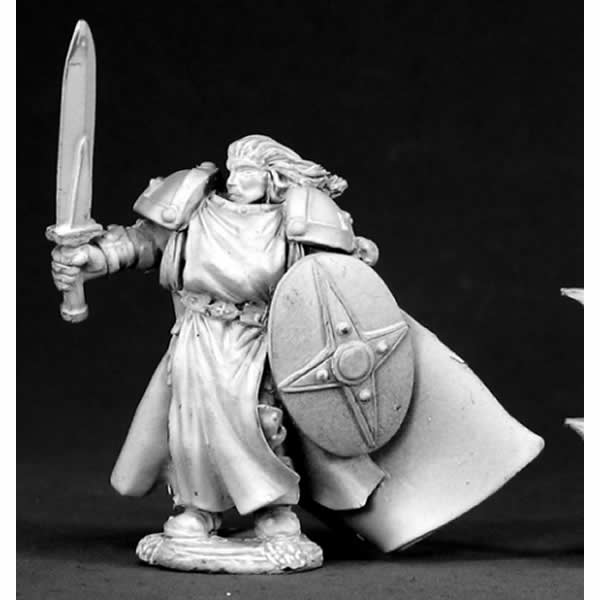RPR03302 Balthazar Ironfaith Cleric Miniature 25mm Heroic Scale Main Image