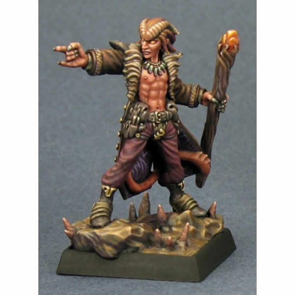 RPR03321 Damien Hellborn Wizard Miniature 25mm Heroic Scale 3rd Image