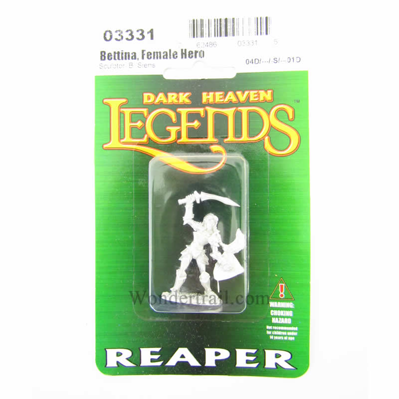 RPR03331 Bettina Female Hero Miniature 25mm Heroic Scale Dark Heaven 2nd Image