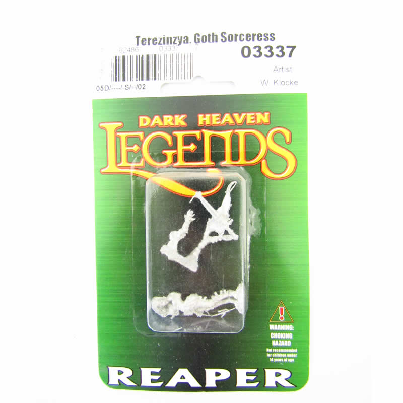 RPR03337 Terezinya Bone Pander Wizard Miniature 25mm Heroic Scale 2nd Image