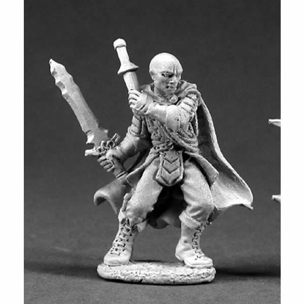 RPR03345 Ridley Darkedge Mail Roque Miniature 25mm Heroic Scale Dark Heaven Legends Reaper Miniatures Main Image