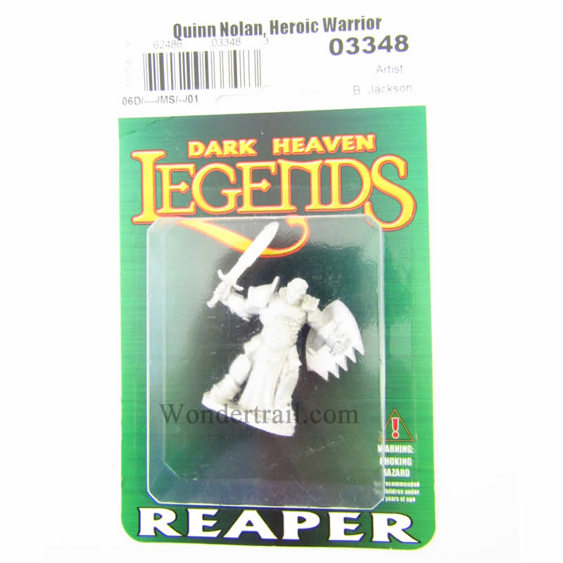 RPR03348 Quinn Nolan Heroic Warrior Miniature 25mm Heroic Scale 2nd Image