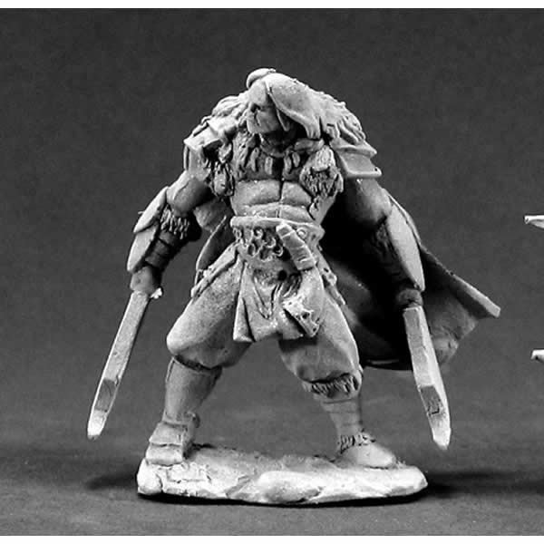 RPR03362 Kjell Bloodbear Barbarian Miniature 25mm Heroic Scale Main Image