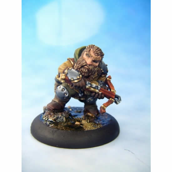 RPR03371 Brock Battlebow Dwarf Ranger Miniature 25mm Heroic Scale Dark Heaven Legends Reaper Miniatures 3rd Image