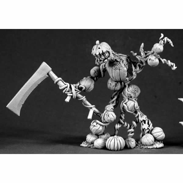 RPR03377 Rotpatch Pumpkin Golem Miniature 25mm Heroic Scale Main Image