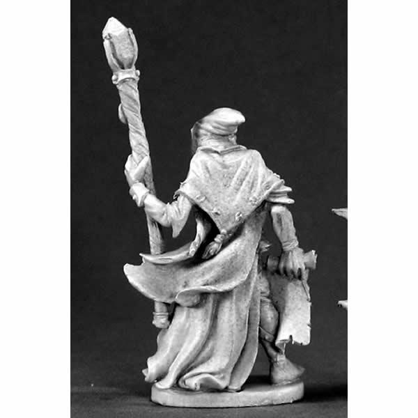 RPR03381 Satheras Elf Warlock Miniature 25mm Heroic Scale Dark Heaven 3rd Image