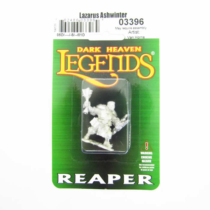 RPR03396 Lazarus Ashwinter Male Cleric Miniature 25mm Heroic Scale 2nd Image