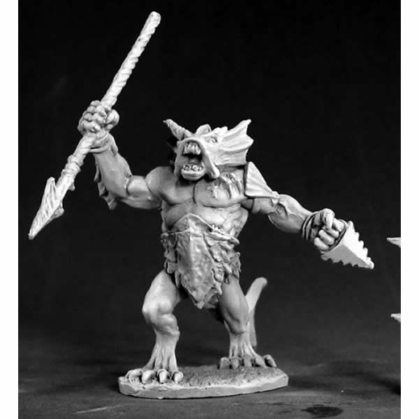 RPR03402 Slithe Champion Miniature 25mm Heroic Scale Dark Heaven Main Image