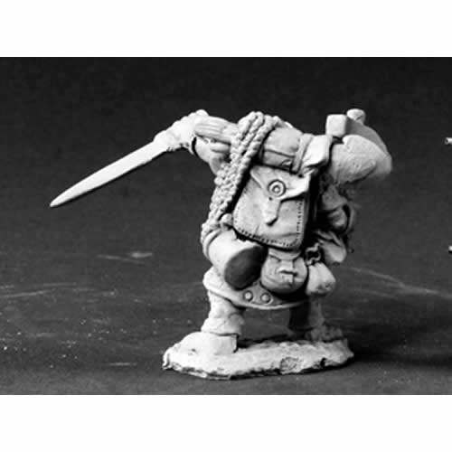 RPR03404 Gris Knotslip Dwarf Trapfinder Miniature 25mm Heroic Scale 3rd Image