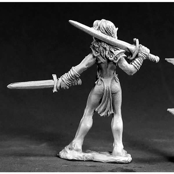 RPR03406 Anjanise Elf Druid Miniature 25mm Heroic Scale Dark Heaven 2nd Image
