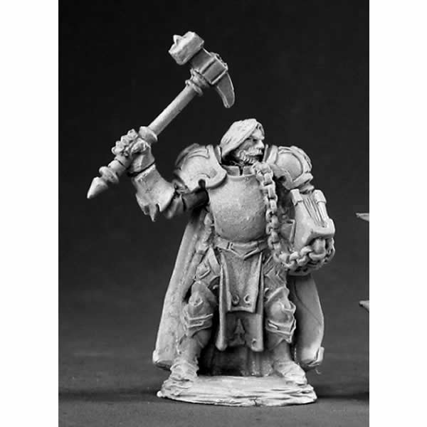 RPR03427 Halbarand Cleric Miniature 25mm Heroic Scale Dark Heaven Main Image