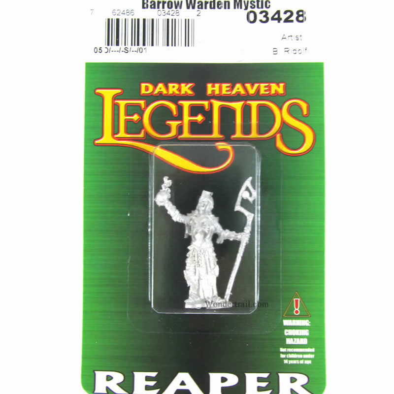 RPR03428 Barrow Warden Mystic Miniature 25mm Heroic Scale 2nd Image