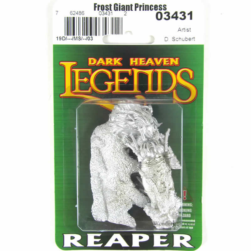 RPR03431 Frost Giant Princess Miniature 25mm Heroic Scale Dark Heaven 2nd Image