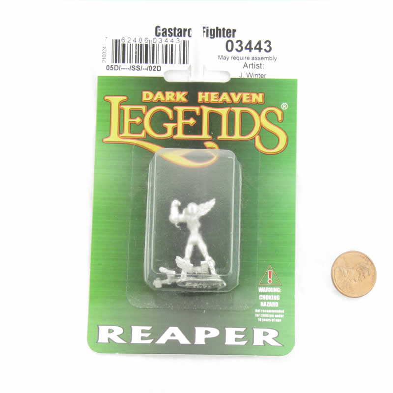 RPR03443 Castarci Female Fighter Miniature 25mm Heroic Scale Dark Heaven Legends Figure 2nd Image