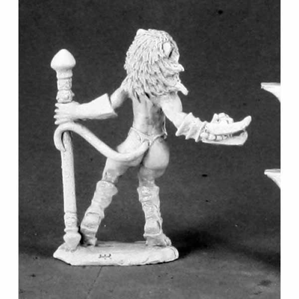 RPR03478 Cat Girl Tawny Firehair Miniature 25mm Heroic Scale 3rd Image