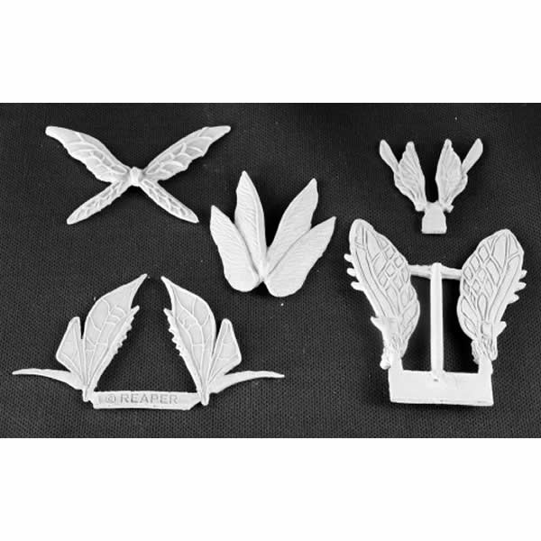 RPR03486 Fairy Wings Pack Miniature 25mm Heroic Scale Dark Heaven Main Image