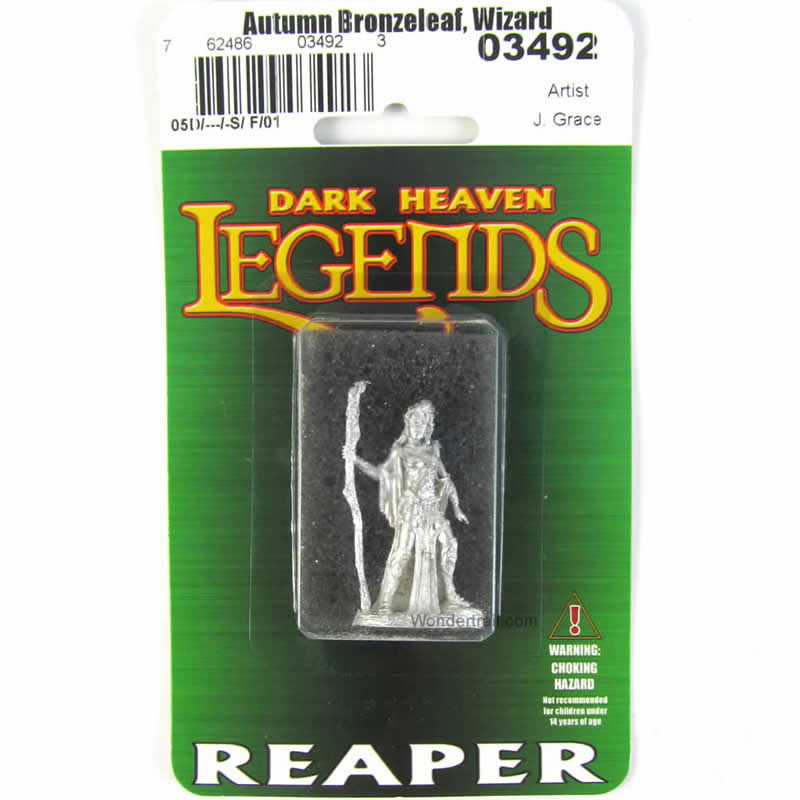 RPR03492 Autumn Bronzeleaf Female Elf Miniature 25mm Heroic Scale 2nd Image