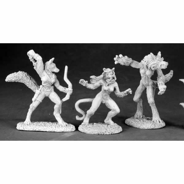RPR03495 Lady Lycanthropes Miniature 25mm Heroic Scale Dark Heaven Main Image