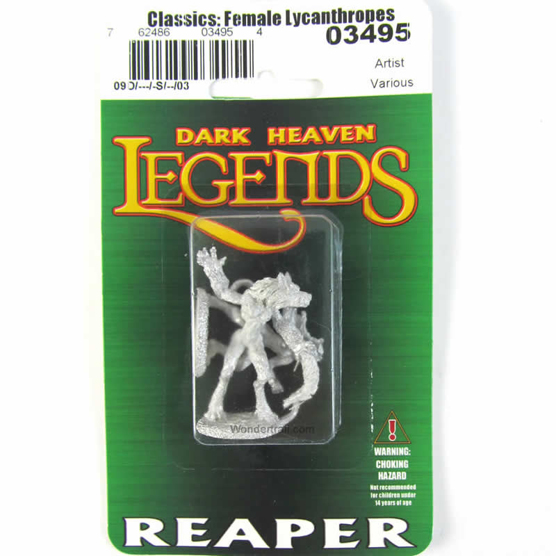 RPR03495 Lady Lycanthropes Miniature 25mm Heroic Scale Dark Heaven 2nd Image