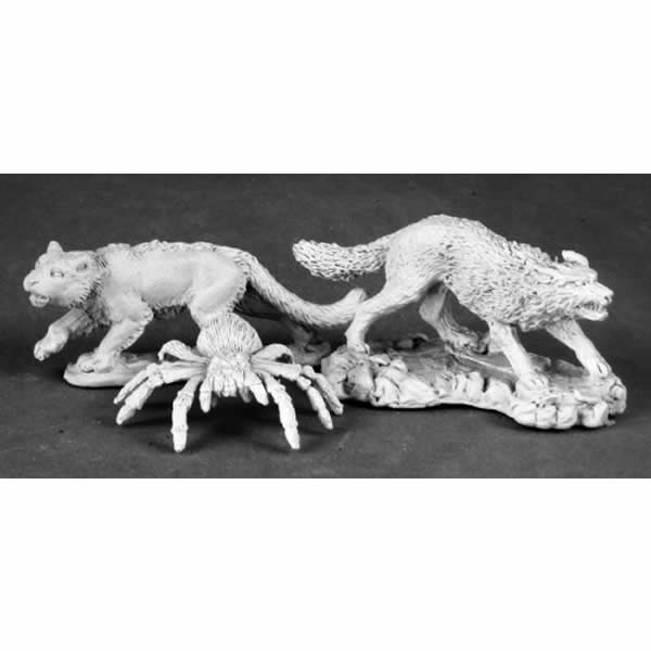 RPR03499 Animal Companions 2 Miniature 25mm Heroic Scale Main Image