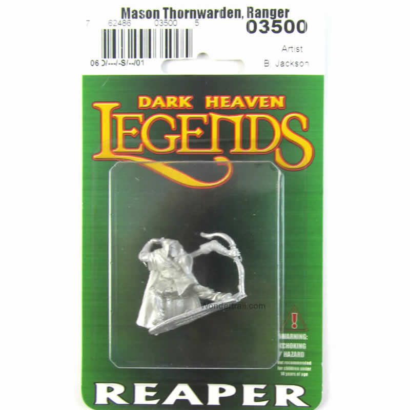 RPR03500 Mason Thornwarden Ranger Miniature 25mm Heroic Scale 2nd Image