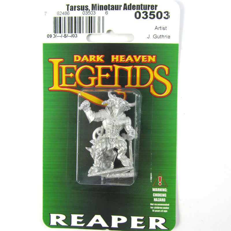 RPR03503 Tarsus Minotaur Adventurer Miniature 25mm Heroic Scale 3rd Image