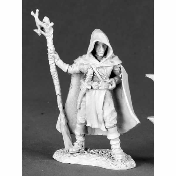 RPR03504 Karahl Farstep Wizard Miniature 25mm Heroic Scale Main Image