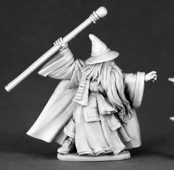 RPR03505 Brandle Birchstaff Arch Mage Miniature 25mm Heroic Scale Main Image