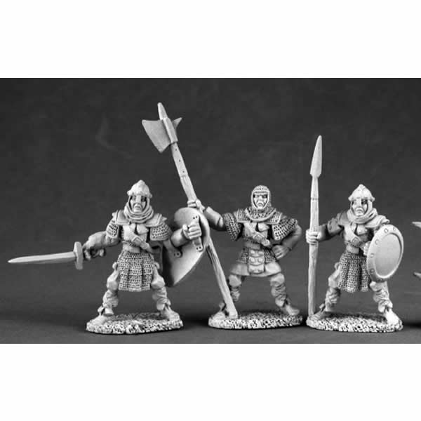 RPR03509 Men at Arms Miniature 25mm Heroic Scale Dark Heaven Main Image