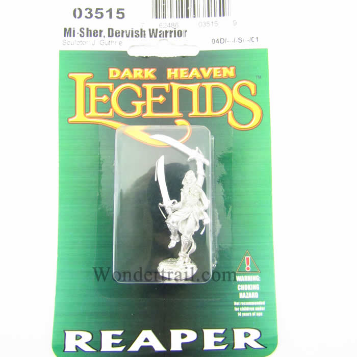 RPR03515 Mi-Sher Dervish Warrior Miniature 25mm Heroic Scale 2nd Image