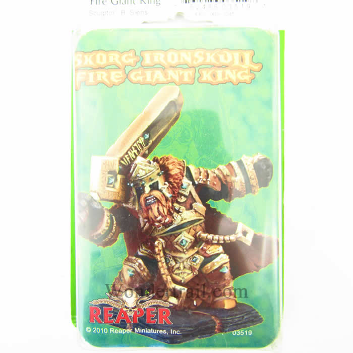 RPR03519 Skorg Ironskull Fire Giant King Miniature 25mm Heroic Scale 2nd Image